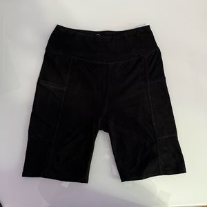 Black Biker Shorts, XS, So